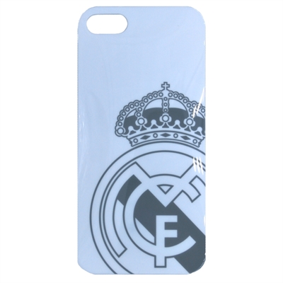 Real Madrid Carcasa Iphone 5 Blanca Escudo